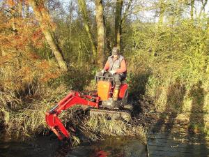 017.Sloten, vijvers en watergang opschonen